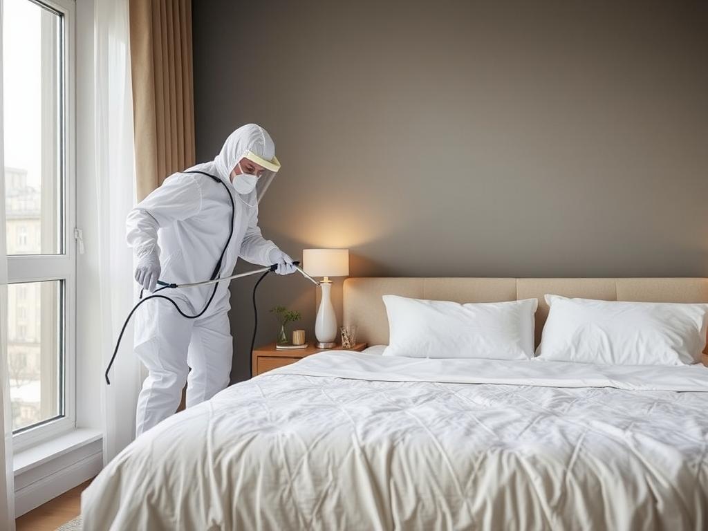 disinfection from bedbugs in the apartment фото