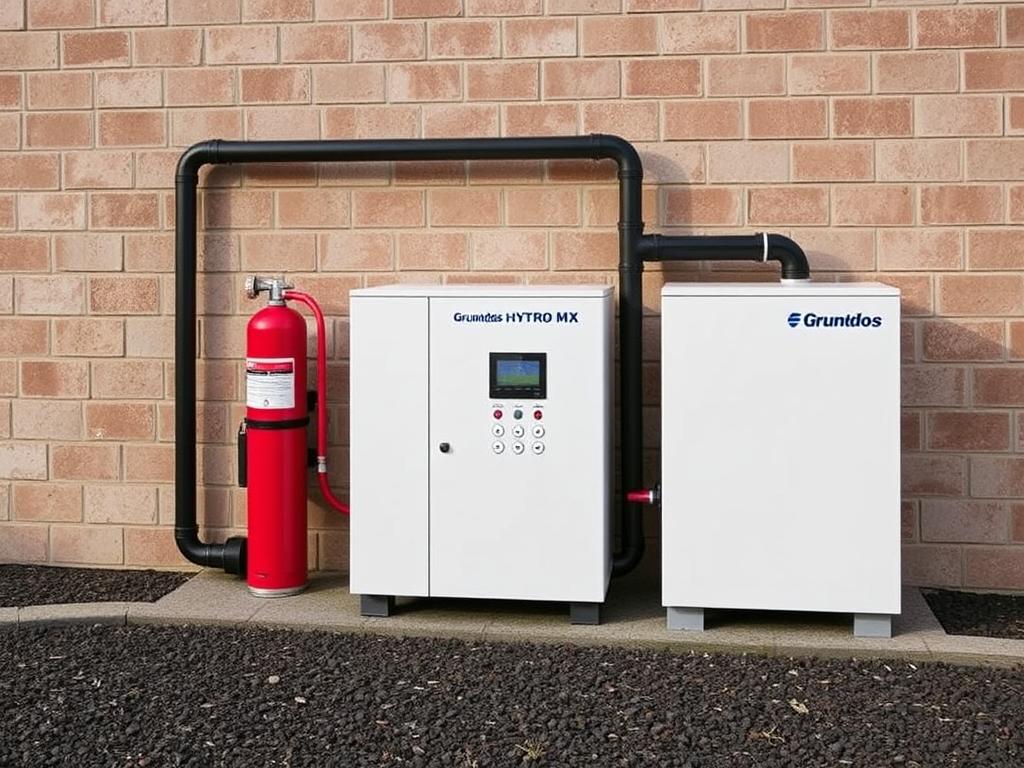 Grundfos Hydro MX fire fighting systemsфото