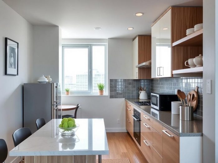 Кухня для квартиры: как сделать удобное и красивое пространство, не теряя ни сантиметра
