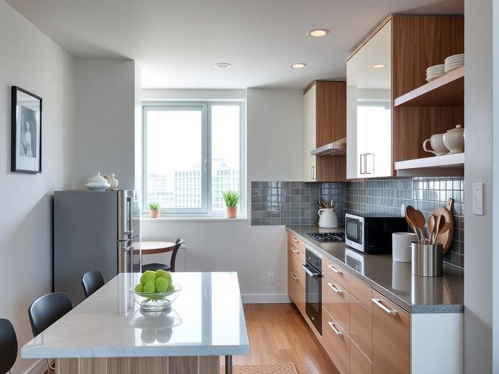 Кухня для квартиры: как сделать удобное и красивое пространство, не теряя ни сантиметра