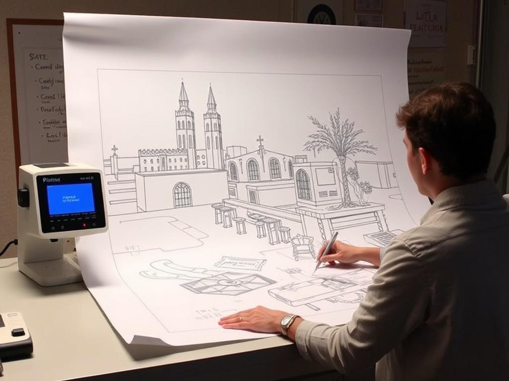 Как правильно сканировать чертежи большого формата: практическое руководство