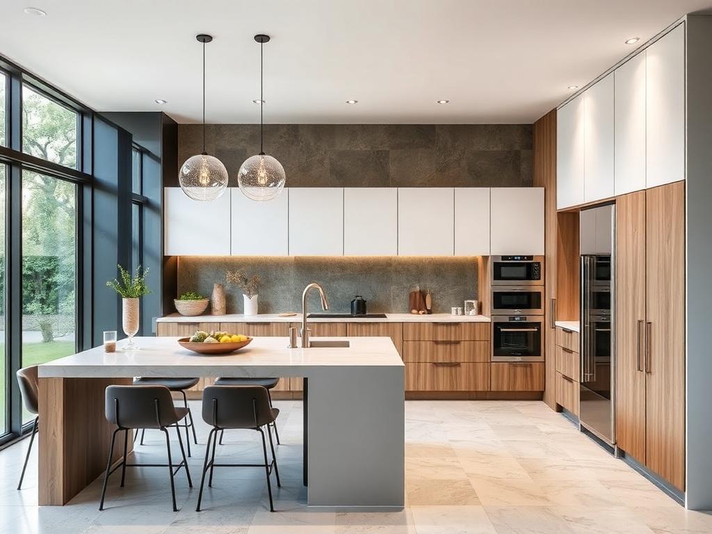 modern kitchenфото