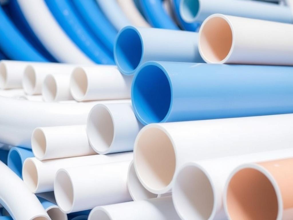 Plastic pipes for domestic and industrial useфото