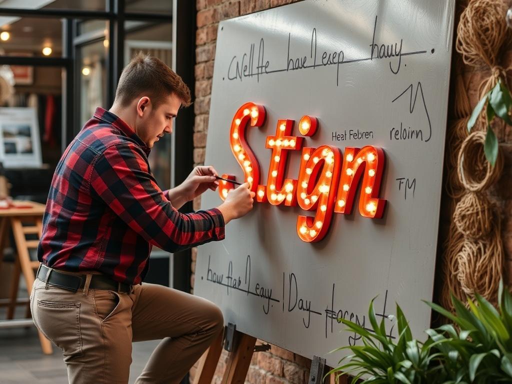 Таблички своими руками: простые приёмы для красивого результата