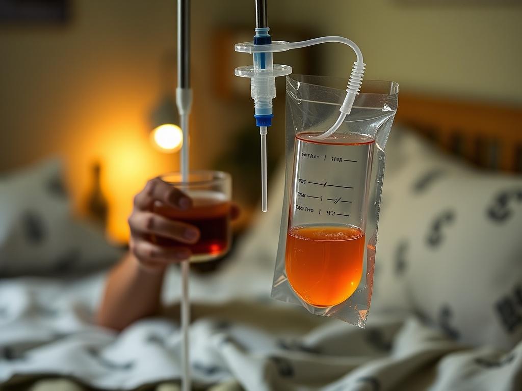 Капельница от запоя на дому: быстрое облегчение или риск под дверью?