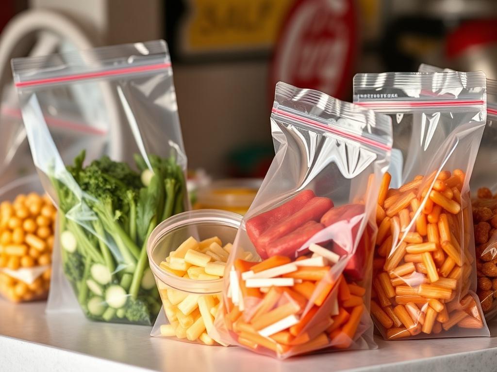 sale of food in retort pouchesфото