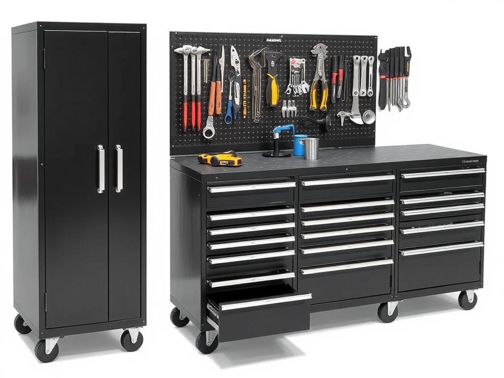 metal tool cabinetфото