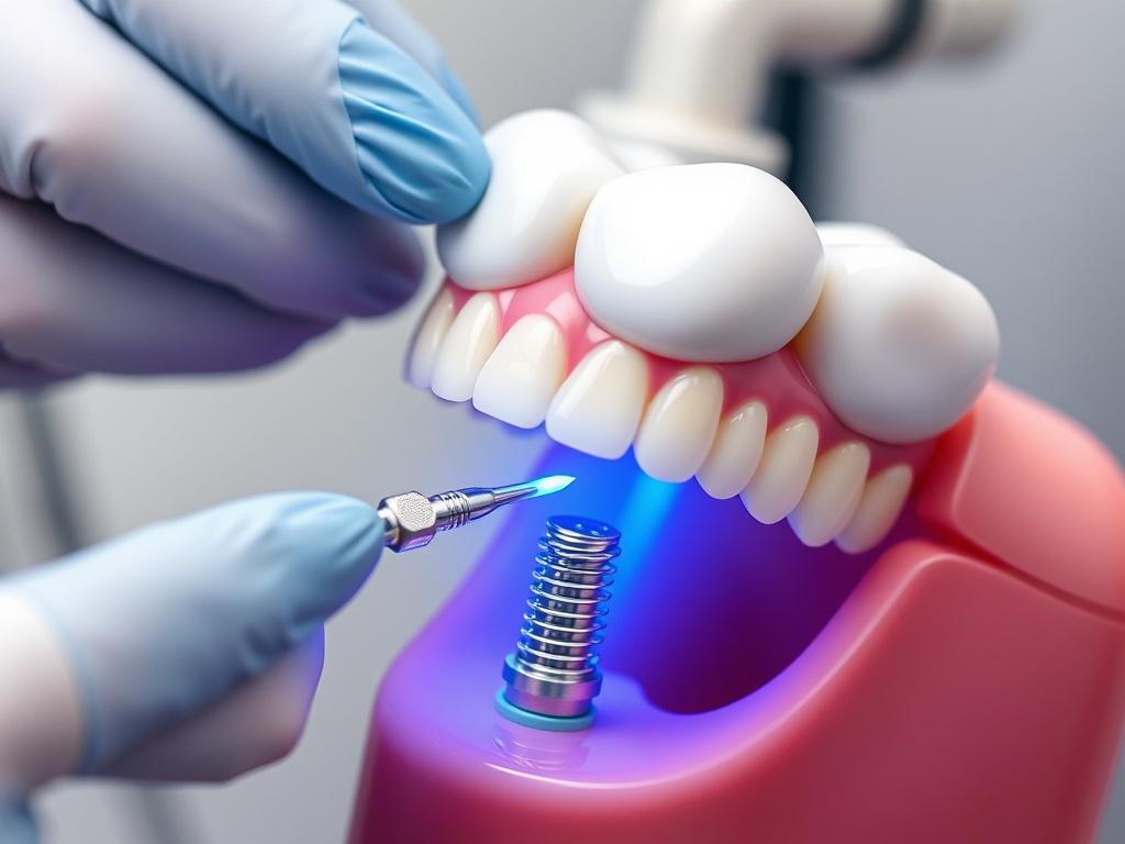 Dental implantation Dental implantationфото