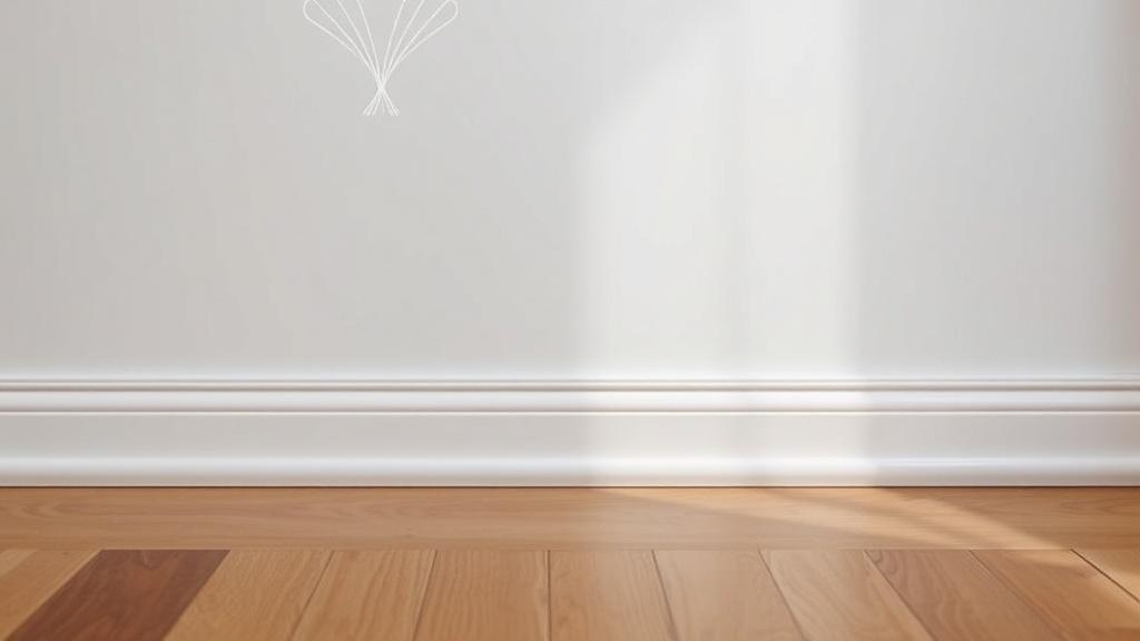 Baseboard in interior design.фото