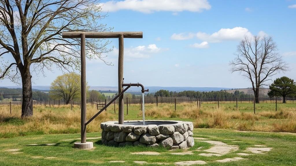a well on the propertyфото