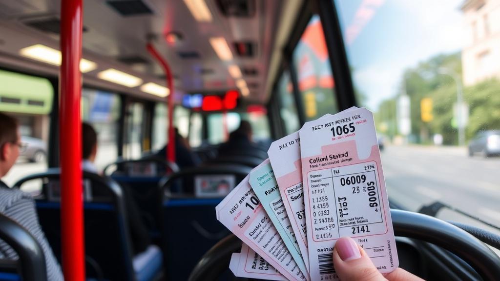 Bus ticketsфото