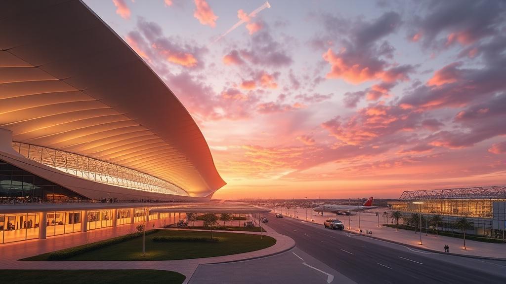 Design and construction of airports of the future.фото